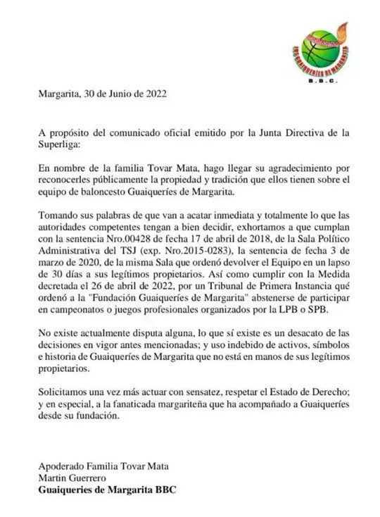 Los-Guaiqueries-BBC-comunicado