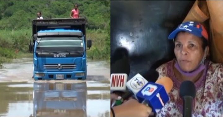 El rio de Casanay sin puente