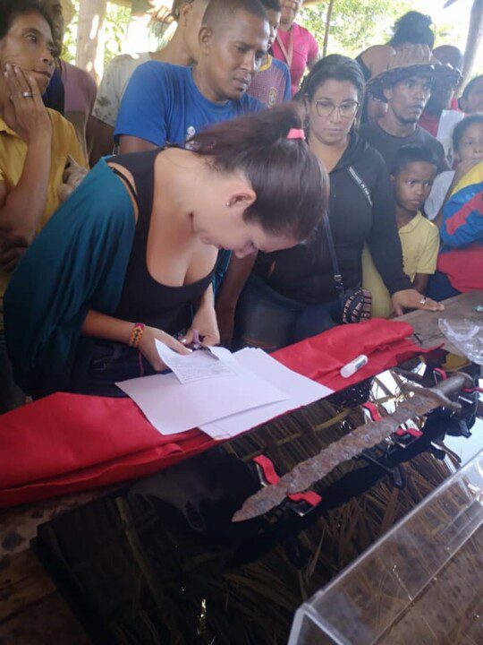 La espada en San Jose de Paria 10 2022