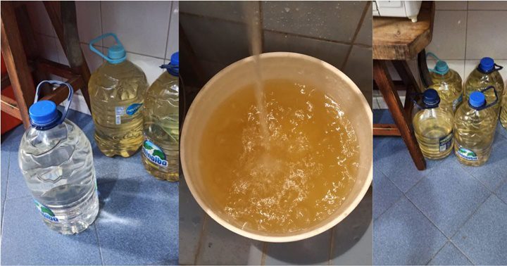 Agua turbia en Caracas 2