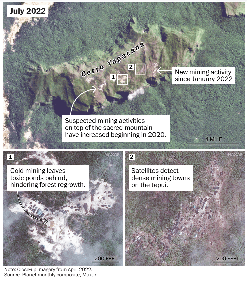 Note: Close-up imagery from April 2022. Source: Planet monthly composite, Maxar