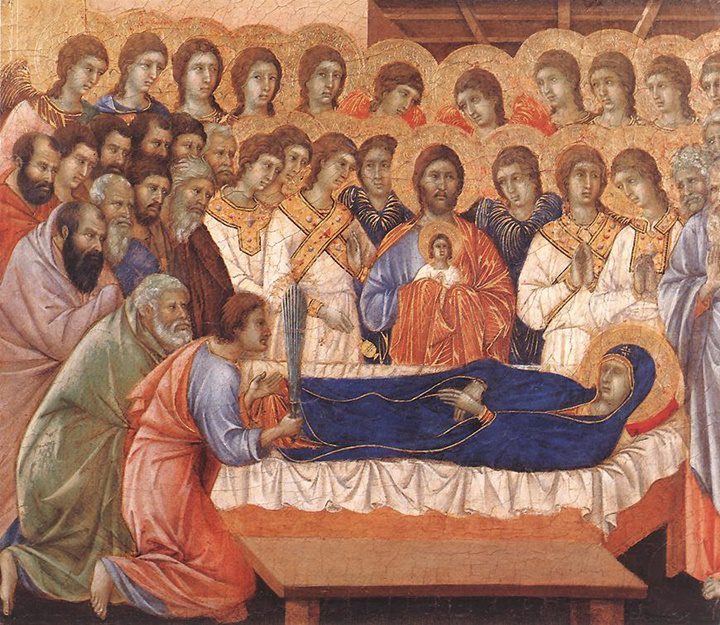 Duccio Dormicion de la Virgen 1