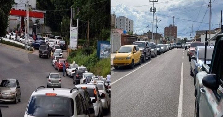 Escasez de gasolina en Falcon