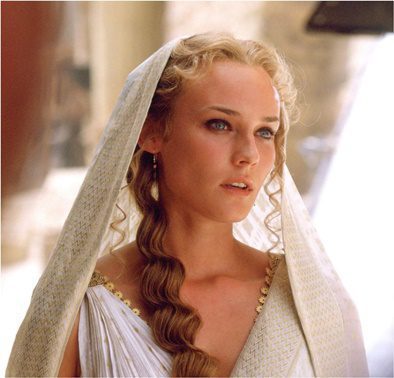 Diane Kruger como Helena en Troy 2004