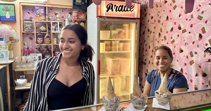 Aray y su mama Dayalin Torres