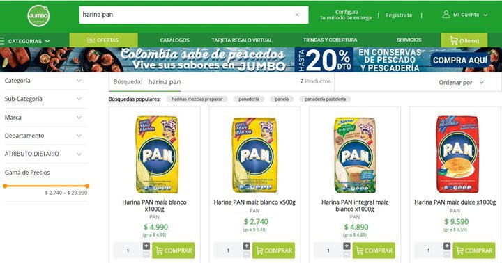 Jumbo Colombia abril 2023 Jumbo Colombia abril 2023