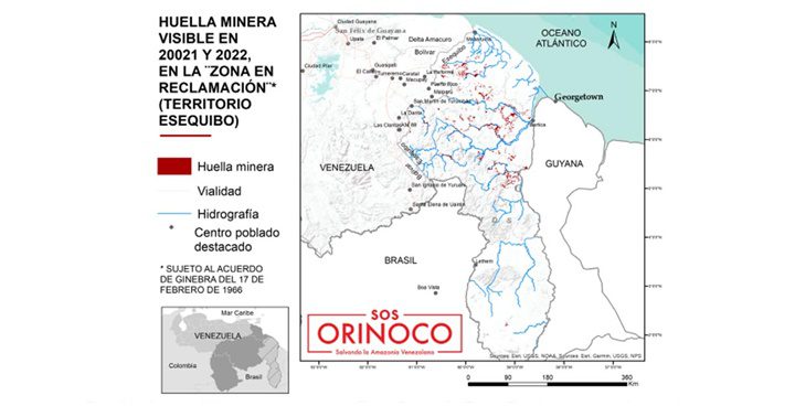 La Guyana Esequiba oro