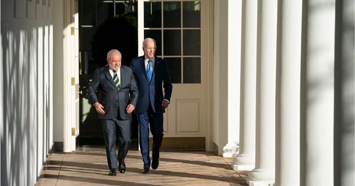 Lula da Silva y Joe Biden