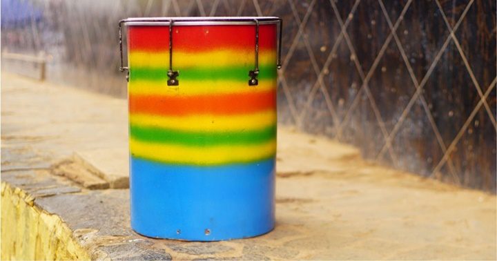 Un tambor elaborado por Reynolds