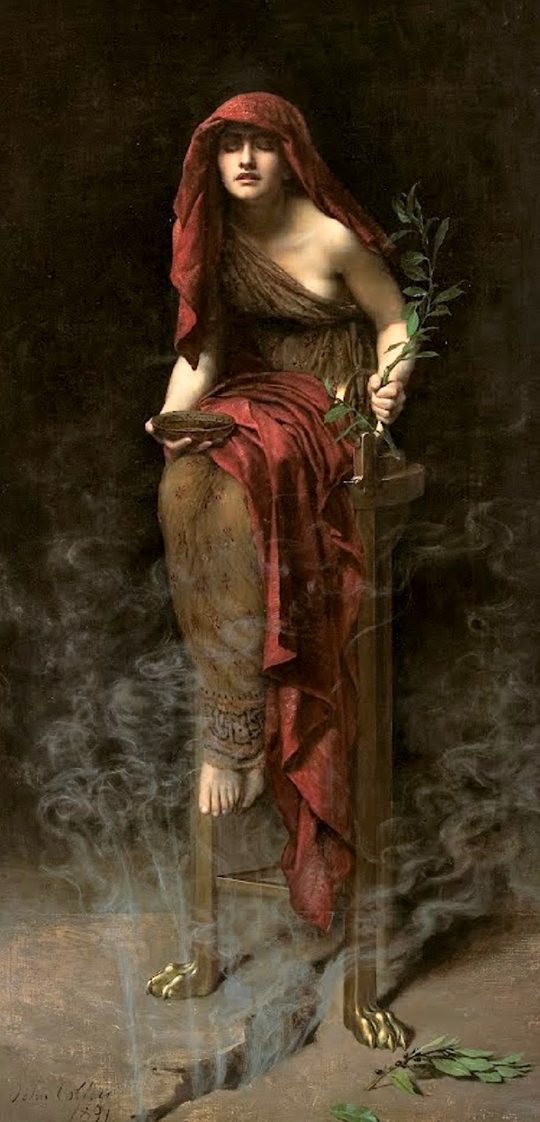 La sacerdotisa de Delfos