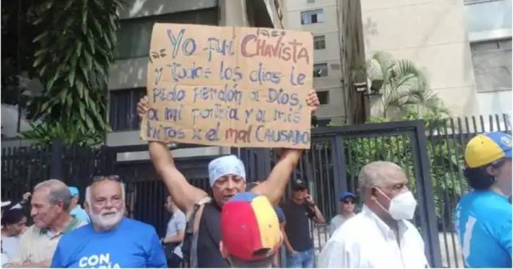 María Corina Machado en Altamira