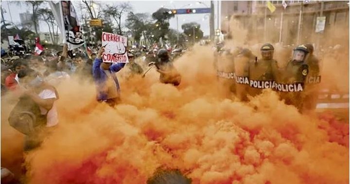 Marcha en Perú 19 7 2023