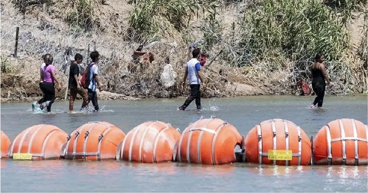 Boyas con sierras en Río Grande 1