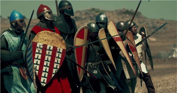 Espada de Primera Cruzada en Tierra Santa 3