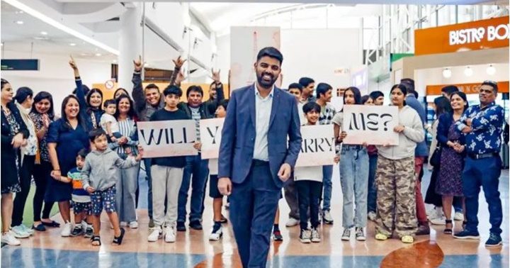 Chhabra en aeropuerto de Auckland