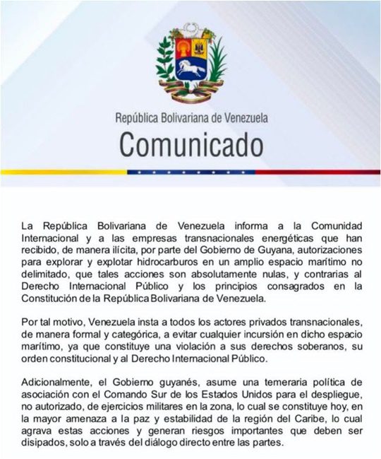 cancilleria Venezuela y Guayana Esequiba 27 10 2023
