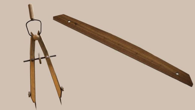 Compás y regla sin marcas