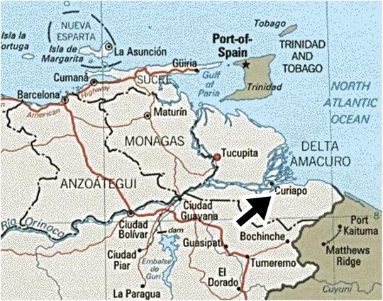 Curiapo en Delta Amacuro
