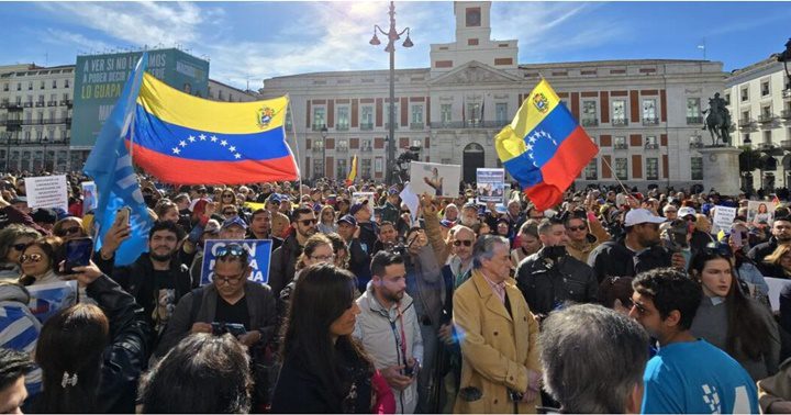 Apoyo a María Corina Machado en España 1