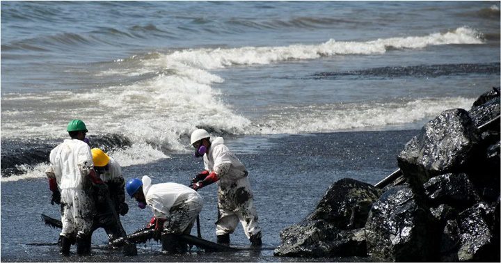 Trinidad derrame petrolero 1