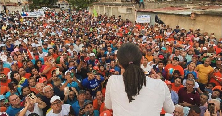 María Corina Machado en Sucre 2