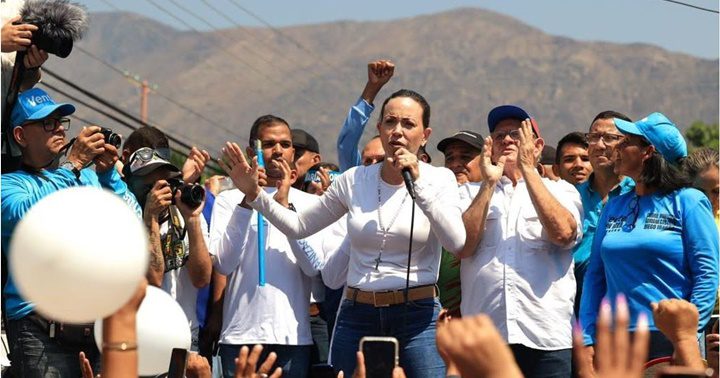 María Corina Machado en Mariara 5