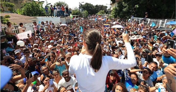 María Corina Machado en Mariara 3