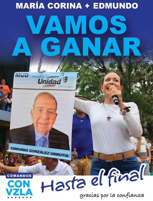 María Corina más Edmundo