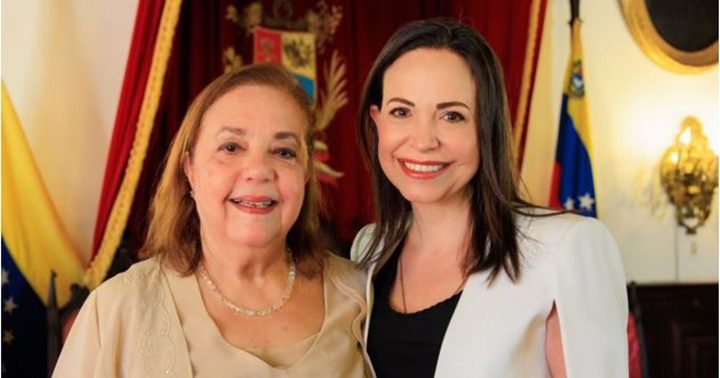 María Corina Machado y Corina Yoris