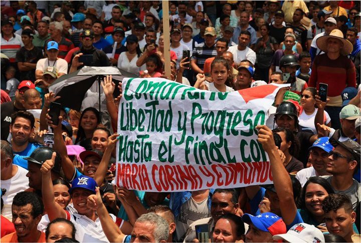 María Corina Machado en Portuguesa