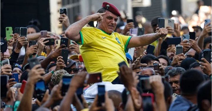 Marcha a favor de Bolsonaro en Brasil 21 4 2024 1