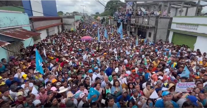 María Corina Machado en Achaguas 1
