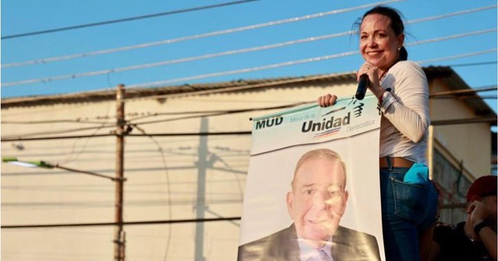 María Corina Machado en Coro 1