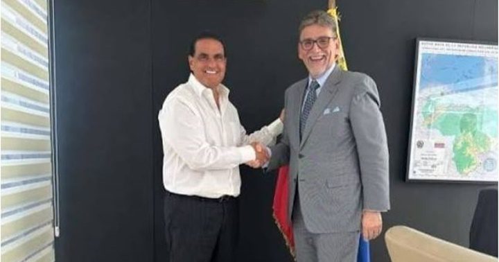 Alex Saab y Alejandro Terán Martínez