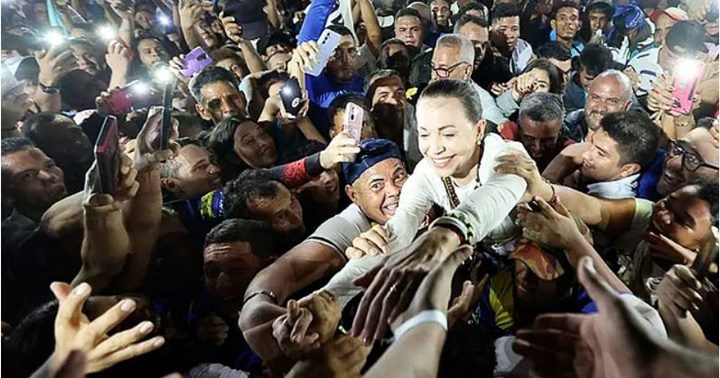 Maria Corina Machado en Trujillo