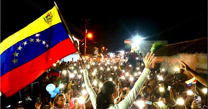 María Corina Machado en Carora en Lara