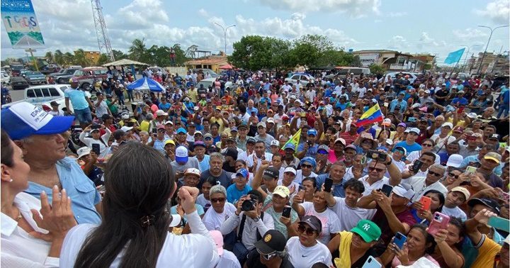 Tucacas Falcón María Corina Machado