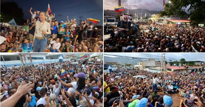 María Corina Machado en Margarita