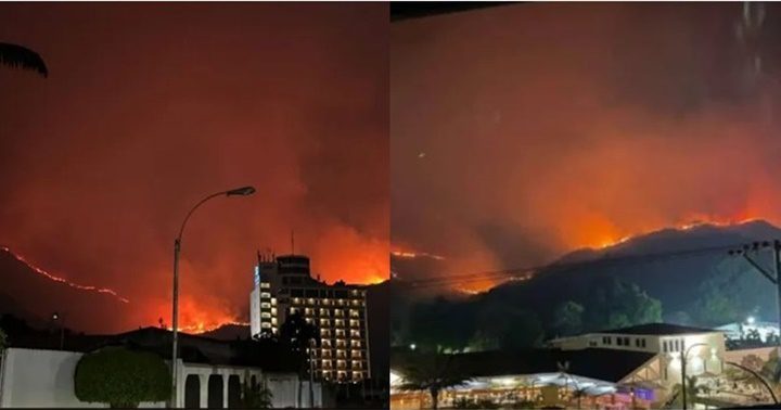 Incendios Parque Henri Pittier marzo 2024