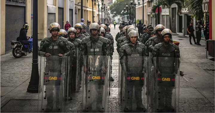 Caracas militarizada