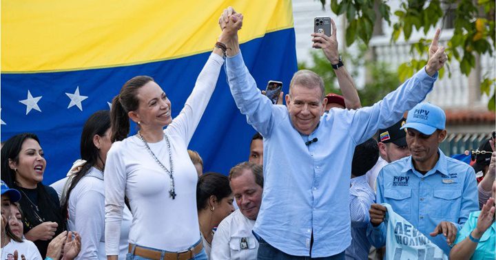 Edmundo González Urrutia y María Corina Machado