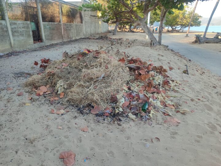 Vertederos de Basuras en las Playas de saluis en Cná