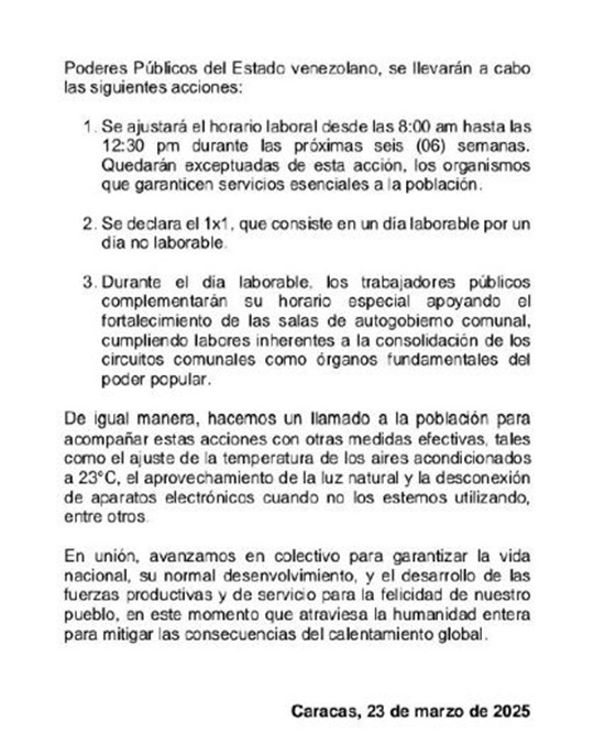 Comunicado Corpoelec 1