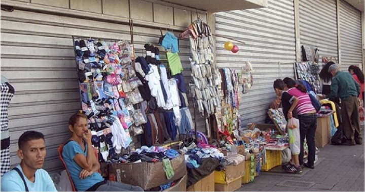 Buhoneros en Guacara Carabobo