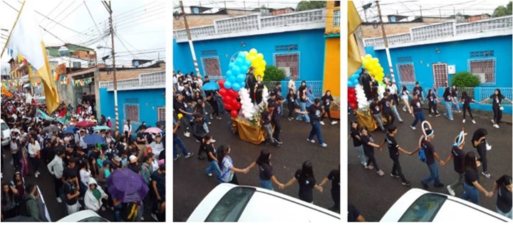 Jóvenes Táriba en Táchira obispo Lisandro Rivas 2