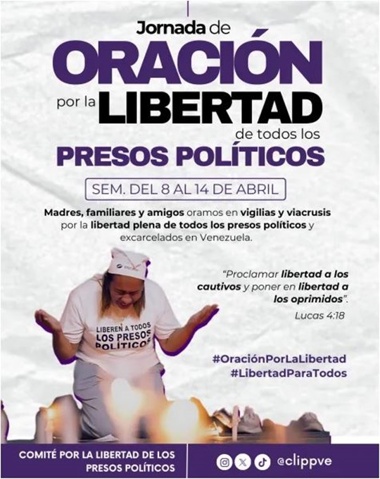 Oración presos políticos 2
