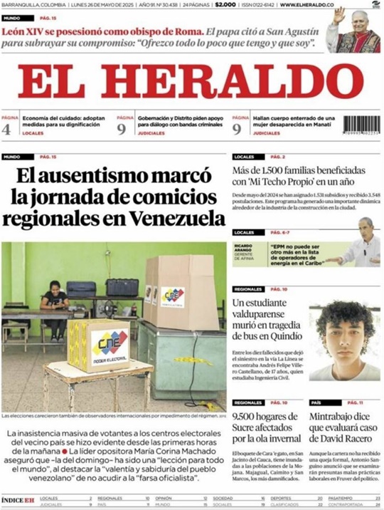 Elecciones Venezuela mayo 2025 2