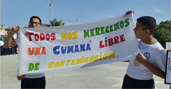 Niños en Cumaná ambiente 1