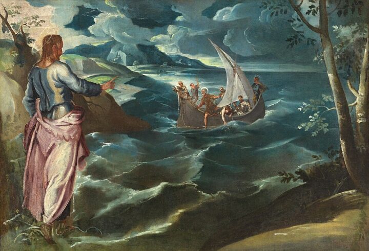 Tintoretto, Jacopo Christ at the Sea of Galilee