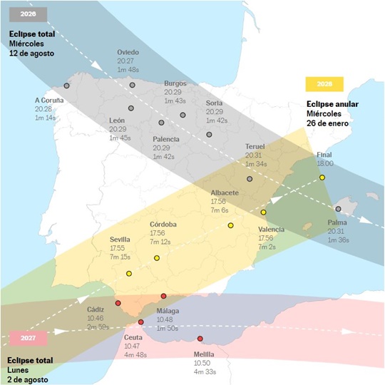 Oficial eclipses 2026 y 27 España 1